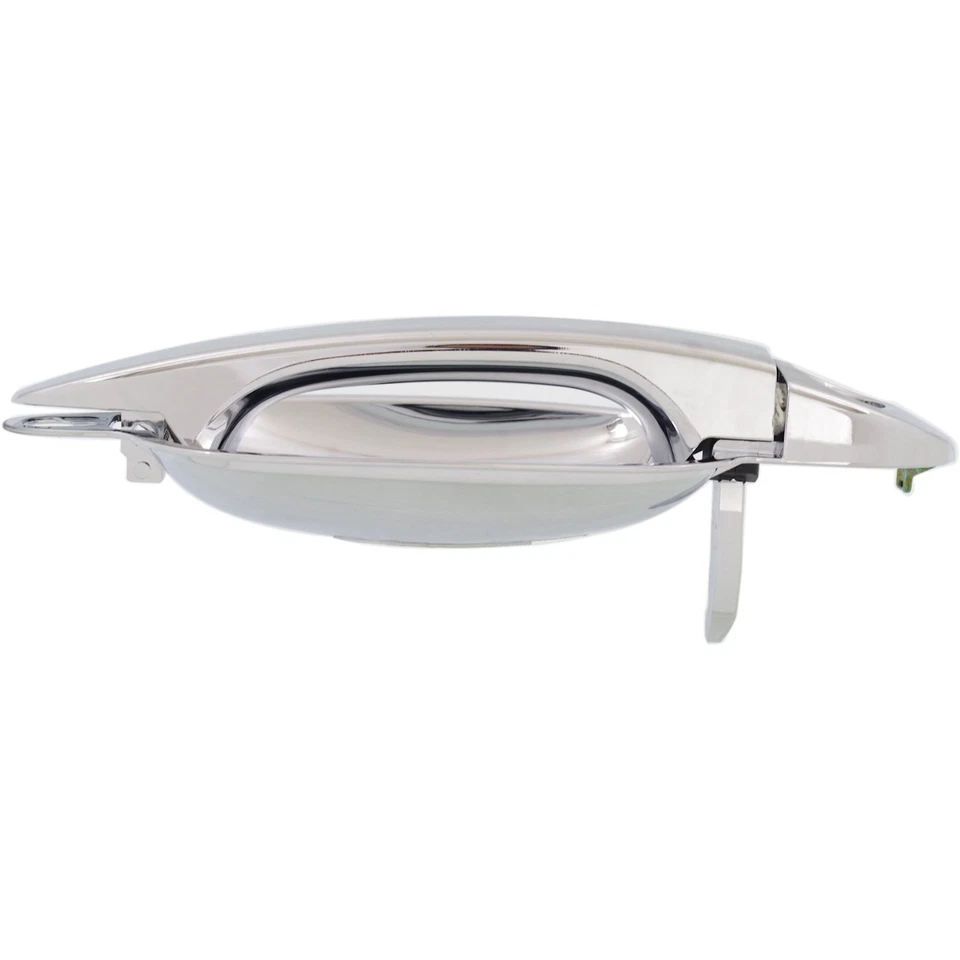 Дверная ручка для 2004-2007 BMW 530i с замочной скважиной передняя левая наружная полностью хромированная - Изображение 4 из 4