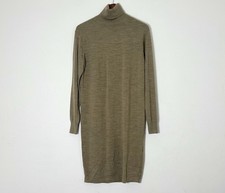 Uniqlo Wool Blend Turtleneck Knit Minimalist Sweater Dress Size XS