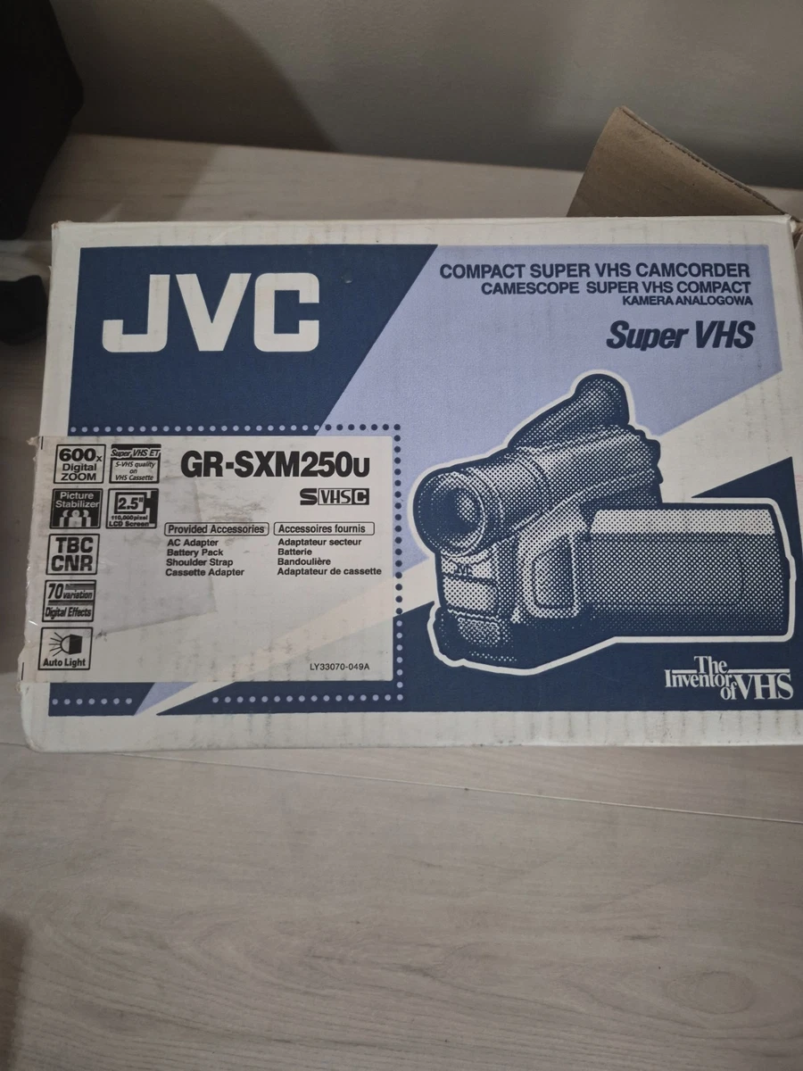 JVC GR-SXM250 VHS-C Analog Camcorder for sale online | eBay