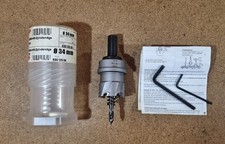 Würth Zebra-HM-Zylindersäge Ø34mm 630 120 34 mit Zentrierbohrer