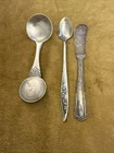 Sterling Silver Scrap Lot Antique 💰 38g/925 & 33g/800 -