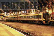 35mm Slide BR British Rail Diesel DMU Class 158 158781 York Station 1998 Orig