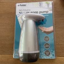 Polder No-Touch Sensor Soap Pump for Liquid Soap 10 oz capacity New sealed