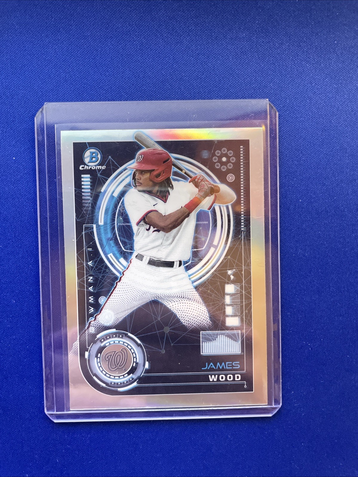 2024 Bowman - Bowman Ai James Wood #BAI-17 (RC)
