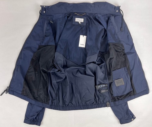 Coach Men's Navy/Deep Sky Nylon Packable Windbreaker w/Storage Pouch US 40 79558 - Picture 9 of 12