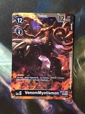 VenomMyotismon BT15-080 R Digimon CCG | Exceed Apocalypse NM