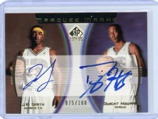 2004-05 Sp Signature Edition Marquee Marks Dual Auto #MM-SH JR Smith/Dwight Howa