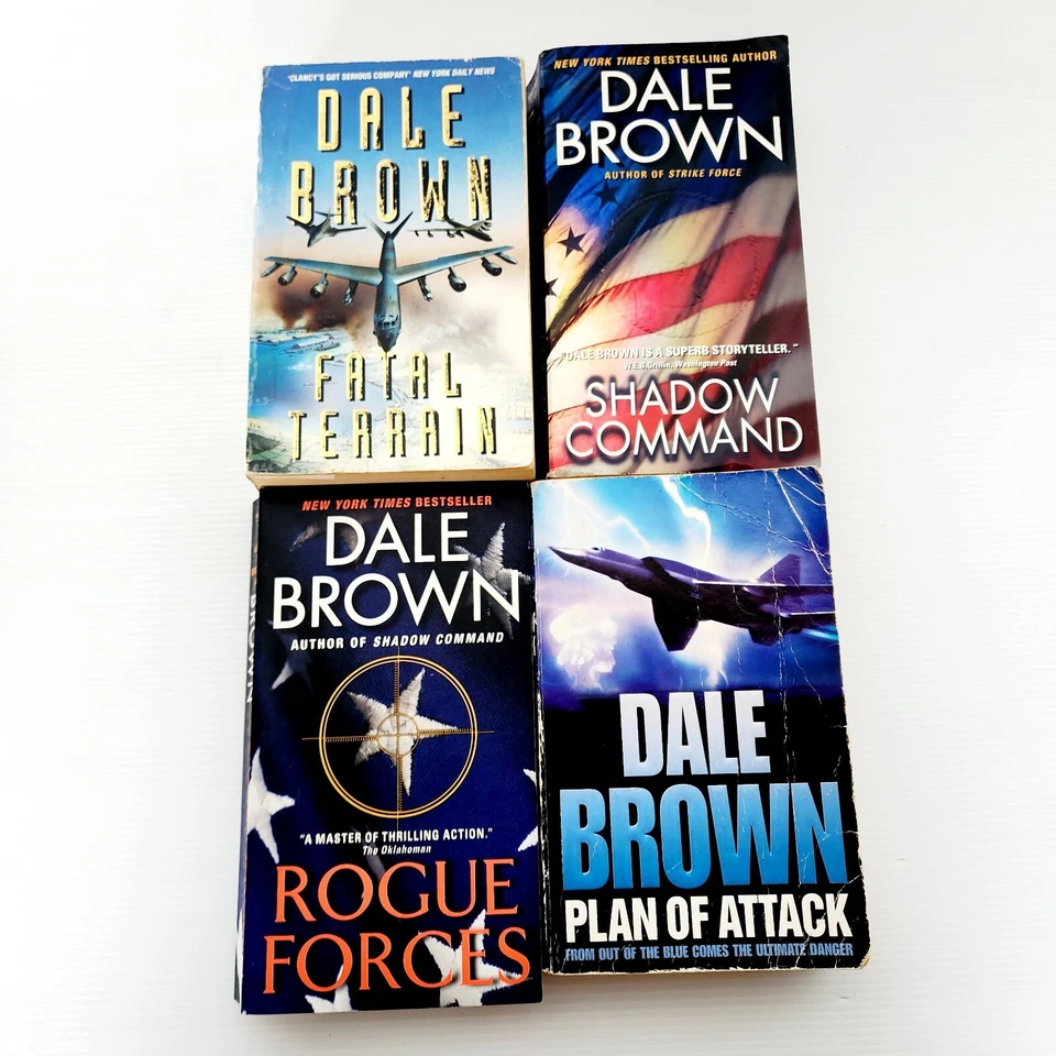 Dale Brown Paperback Novels Action Lot Bundle Bulk Lot x8 - image 4 of 4