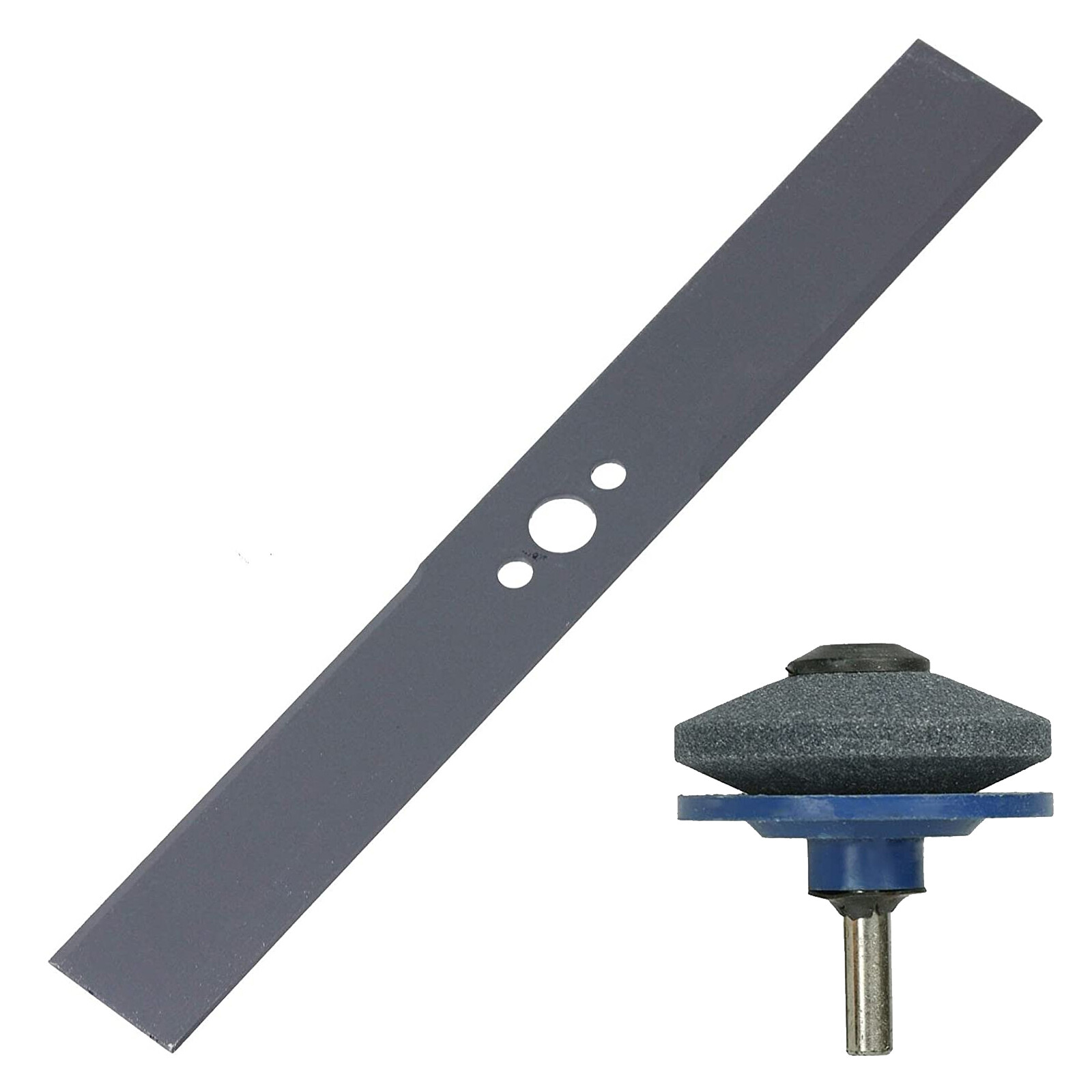 33cm Metal Blade for MCGREGOR MEH1533A MEH1533M Hover Mower + Drill