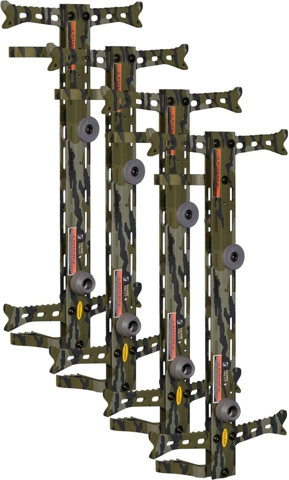 Helium 20" Lightweight Aluminum NonSlip Treestand Hunting Climbing