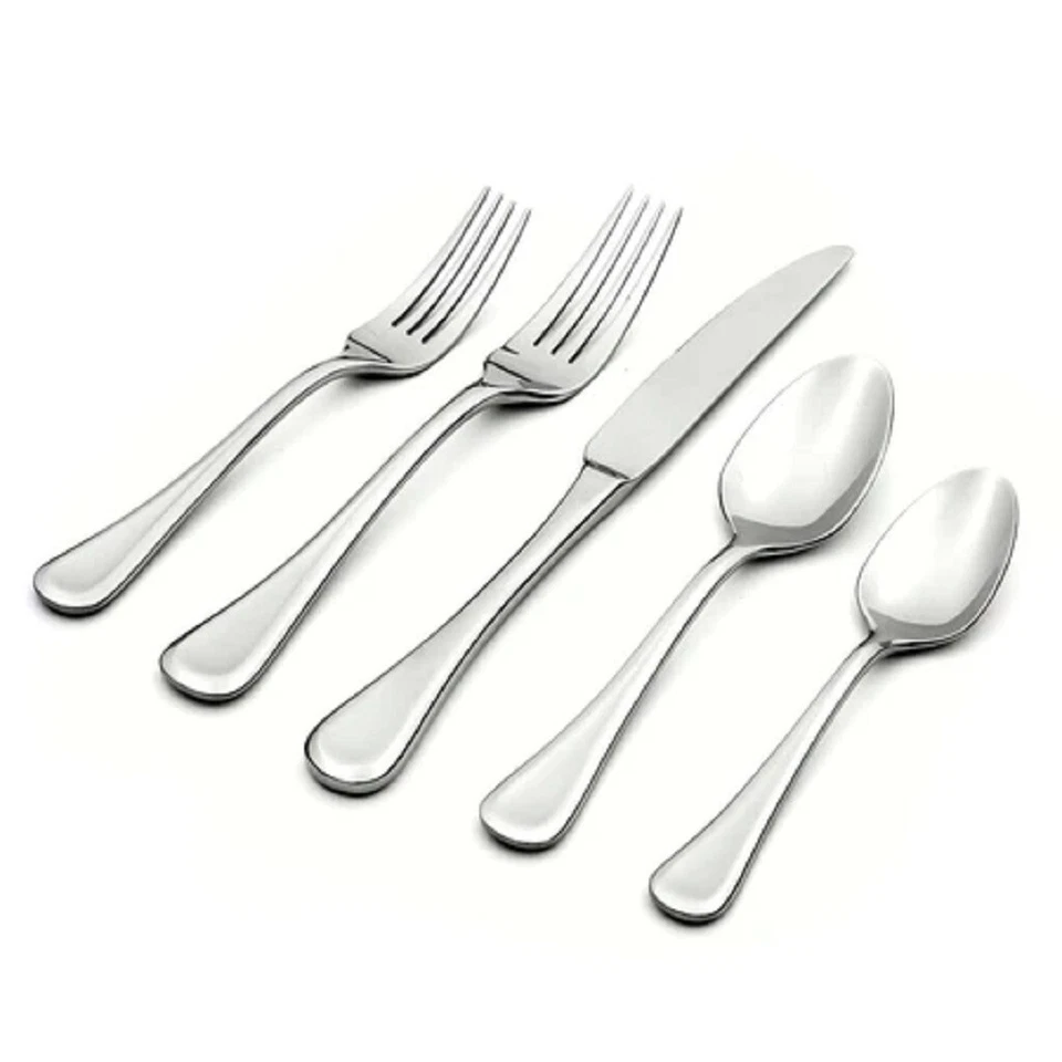 Oneida VIRAGE (Glossy) - Stainless Steel 20pc. Flatware Set (Service for Four)