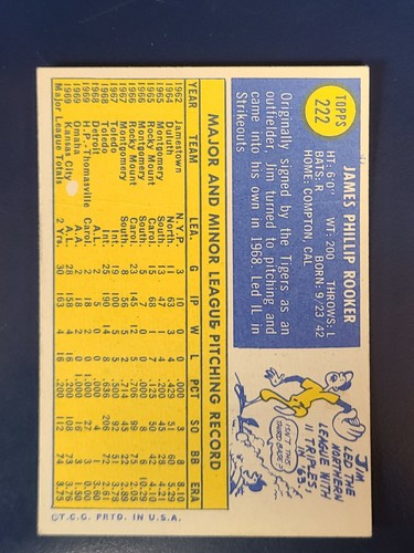 Tarjetas de béisbol Topps 1970 completan tu conjunto que elijas elegir cada una #188 - 633 - Imagen 19 de 245