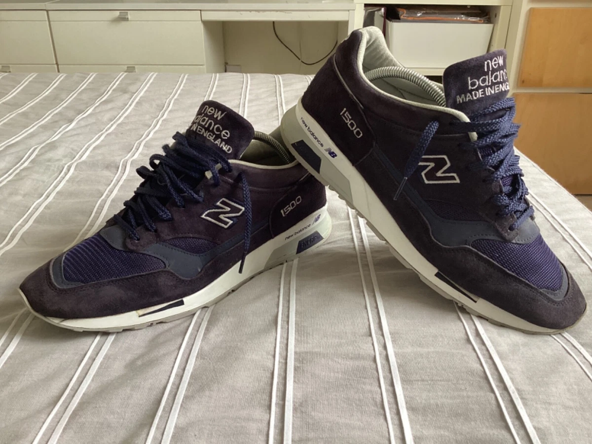 Navy new balance trainers mens cheap