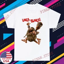 Captain Caveman Unga Bunga Men's White Grey Size S-5XL