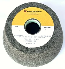 Six-Inch Stone Flywheel Grinding Wheel - Winona Van Norman