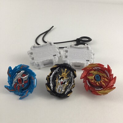 Beyblade Burst Super King Surge Spinning Top Lot Ripcords Launchers Game Hasbro