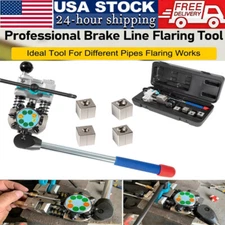 Brake Line Flaring Tool 45 Degree Single Double Bubble Flares for 3/16 1/4 5/16"