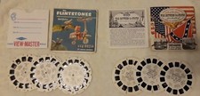 View-Master B790 -War Between The States Sawyer's B514 -The Flintstones 1962