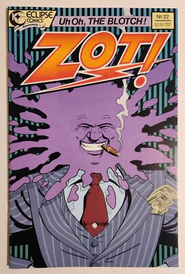 ZOT! #22 (1988, Eclipse) VF+ Scott McCloud B&W