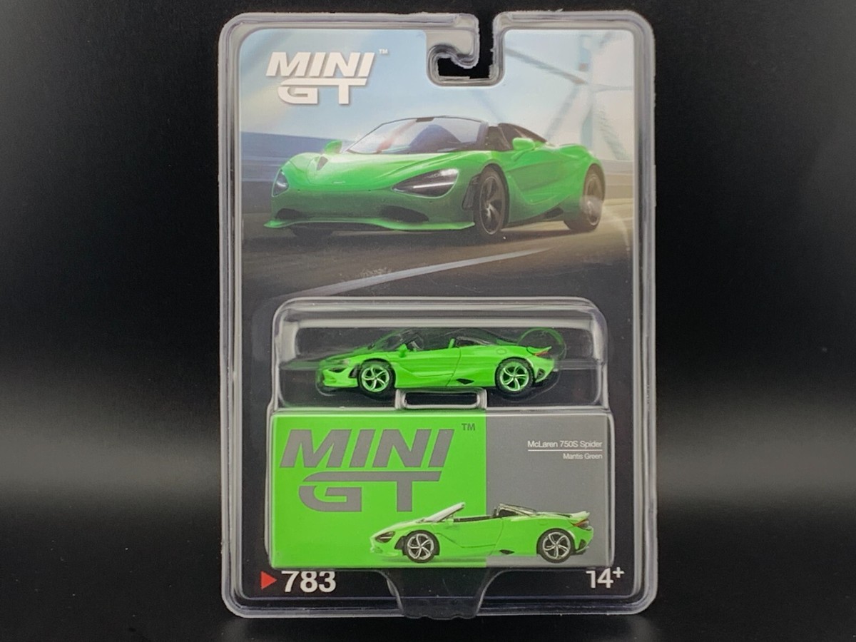 Mini GT McLaren 750S Spider Mantis Green MGT00783 1/64 CHASE | eBay