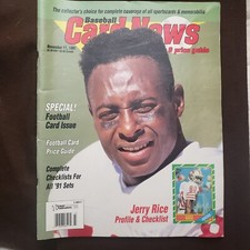 Baseball Card News and Price Guide Jerry Rice November 11 1991 Montana inside