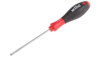 estornillador Wiha Tools, tipo , punta plana 0,8 X 4 mm, hoja de 100 mm