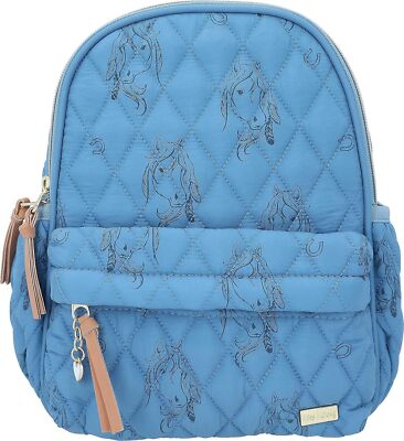 Depesche 12026 Miss Melody Rucksack BLUE QUILT NEU & OVP