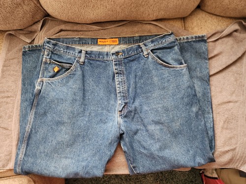 Wrangler Jeans FR Herren Riggs Workwear Flame Resistant 42x30 Blau 100% Baumwolle - Bild 8 von 9