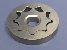 Gerotor Generated Inner & Outer Rotor 8/9 Tooth Pump 1.5" OD 3/8" ID