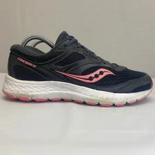 Saucony Women's Cohesion 12 Running Shoes Gray S10471-5 Low Top Lace Up 9.5 M