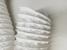 Bilge Blower Vent Hose 4" Diameter, 10' Length, White 400-4003W Shields Marine