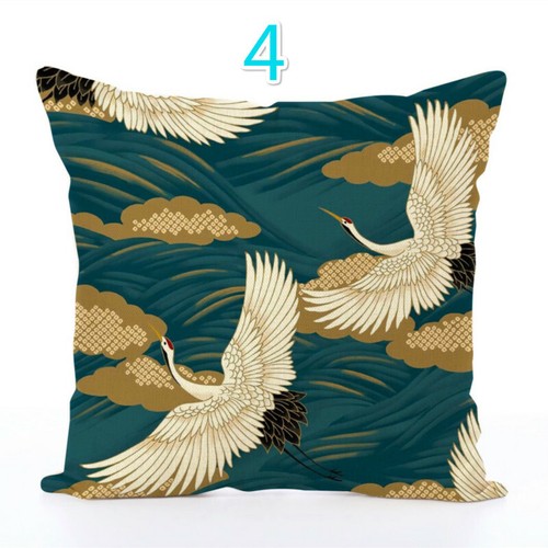45X45CM Japanese Pillow Case Cushion Cover Bedding Sofa Home Decoration Ethnic - Picture 15 of 24