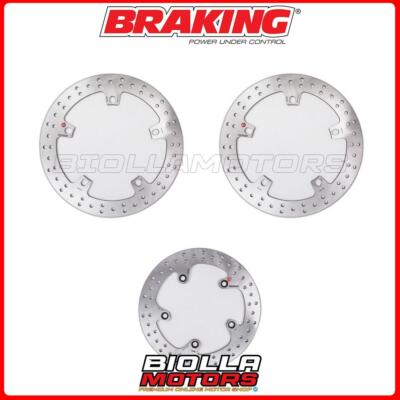 BREMSSCHEIBEN SATZ BREMSSCHEIBEN BMW R 1250 RT 1250 2022 - VORNE + HINTEN [FESTSTEHEND