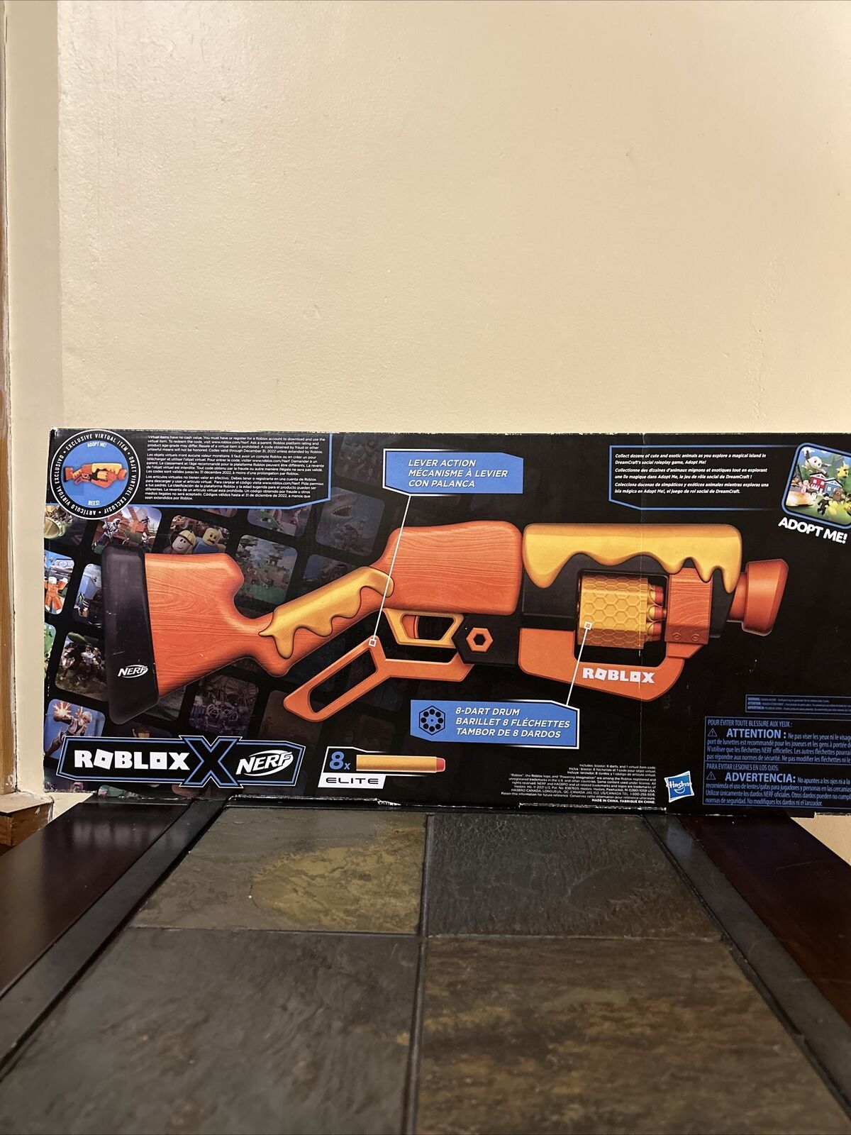 NERF Roblox Adopt Me!: BEES! Dart Blaster Gun (F2486) Hasbro💥NEW