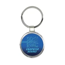 Gift Keychain : Computer Science Profession Job Work Coworker Birthday
