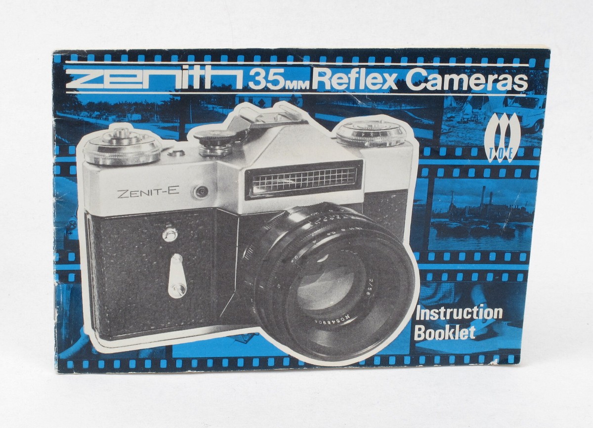 Zenit Et Manual Original Zenit E, B BF2 Camera Instruction Users
