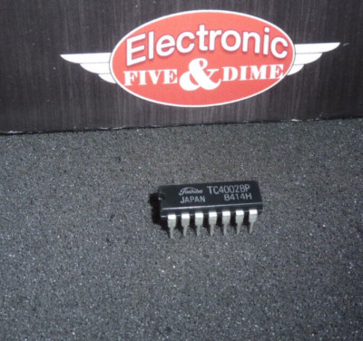 TC4002BP TOSHIBA NOR Gate 2-Func 4-Input PDIP14  IC