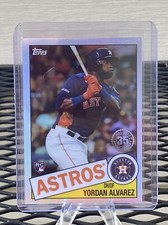 YORDAN ALVAREZ ROOKIE REFRACTOR 1985 VARIATION RC 2020 TOPPS CHROME SILVER PACK