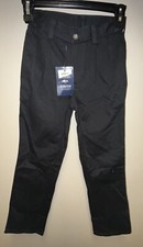 Chaps Boys School Uniform Size 10 Slim Black Dress Pants Pant NEW W/tag