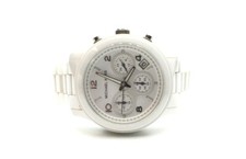 Michael Kors Ladies MK5161 Sport Chronograph White Ceramic Bracelet Watch 450