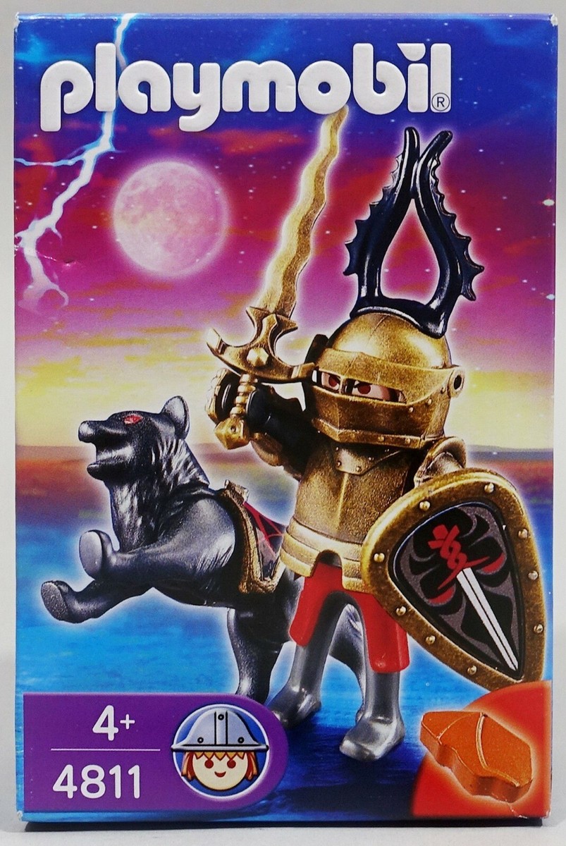 Playmobil Knights 4808 pas cher, Chevalier des loups avec arc et flèches