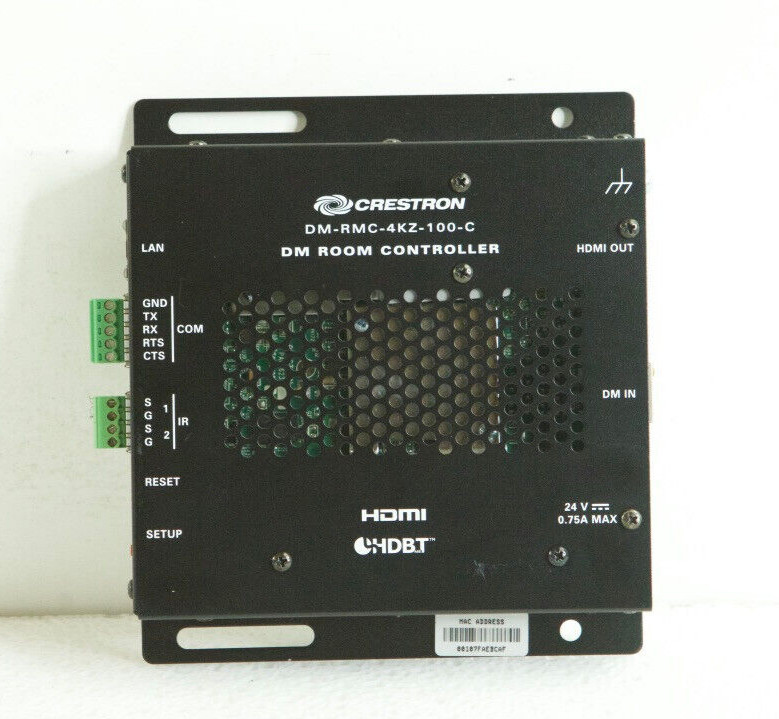 Crestron DM-RMC-4KZ-100-C DigitalMedia Receiver Room Interface Controller k910