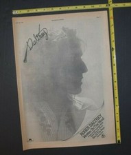 Roger Daltrey Vintage 1977 Album Single Ad Written On The Wind/One Of The Boys