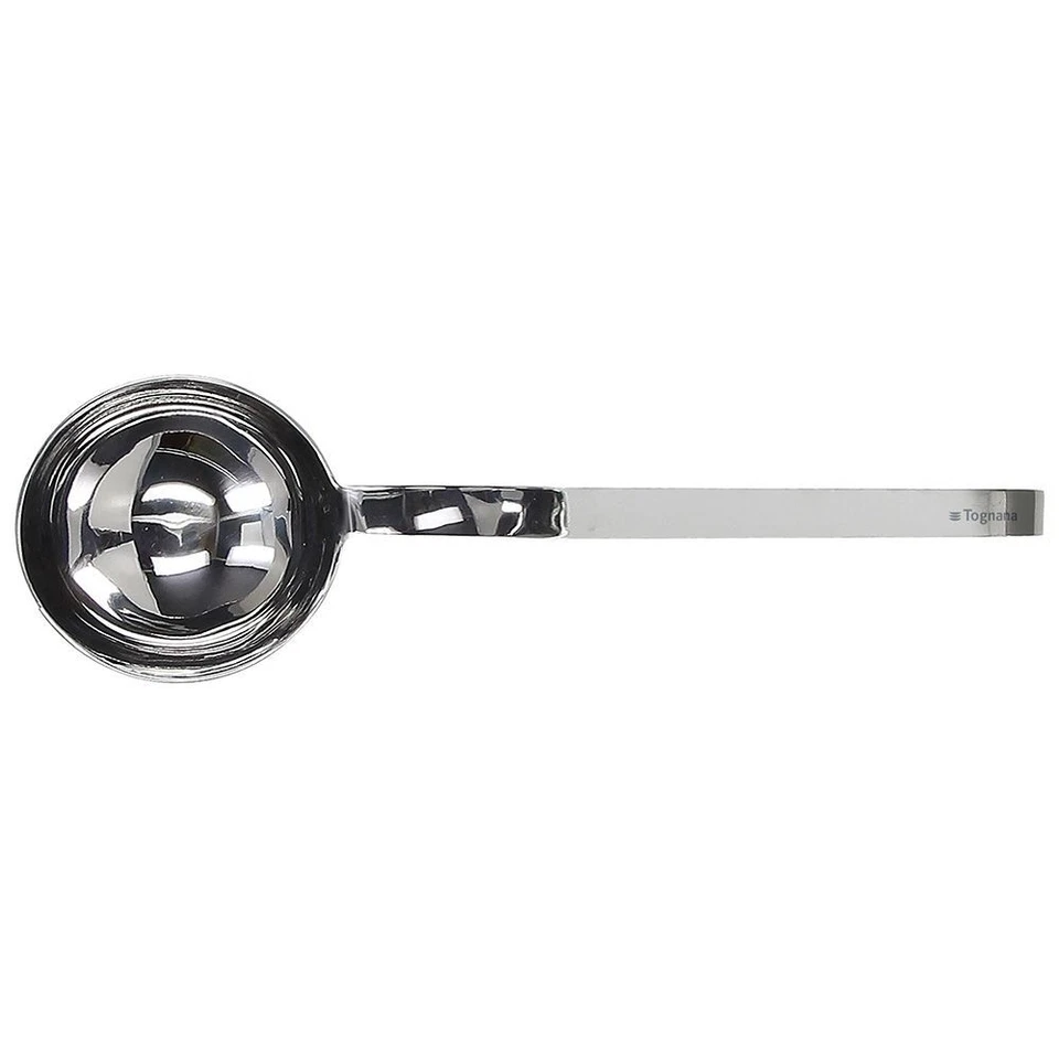 Mestolo-Forchettone-Schiumarola Cucina Acciaio Inox Lucido Linea Riflex  Tognana - Immagine 2 di 4