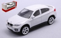 Rastar 1/43 Bmw X6 Weiss Modellbau Statisches Modell Diecast
