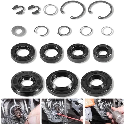 For Hydro-Gear 70853 Lawn Mower Seal Kit and Overhaul Rebuild Retaining Ring Kit - Picture 3 of 20