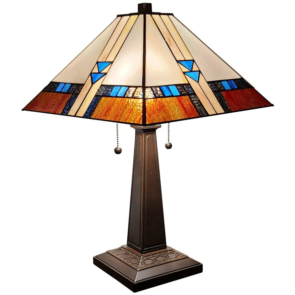 Square tiffany on sale lamp shade