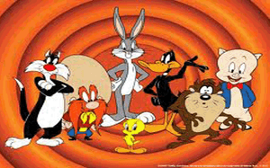 5D Diy diamond painting full drill 30 X 20 CM- LOONEY TUNES- STOCK IN