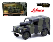 TARMAC WORKS SCHUCO 1:64 LAND ROVER DEFENDER ROYAL MILITARY POLICE T64S-012-CAM