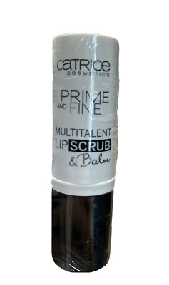 Catrice Prime & Fine Multitalent Lip Scrub Balm .14oz Vegan Lot Of Apricot X3